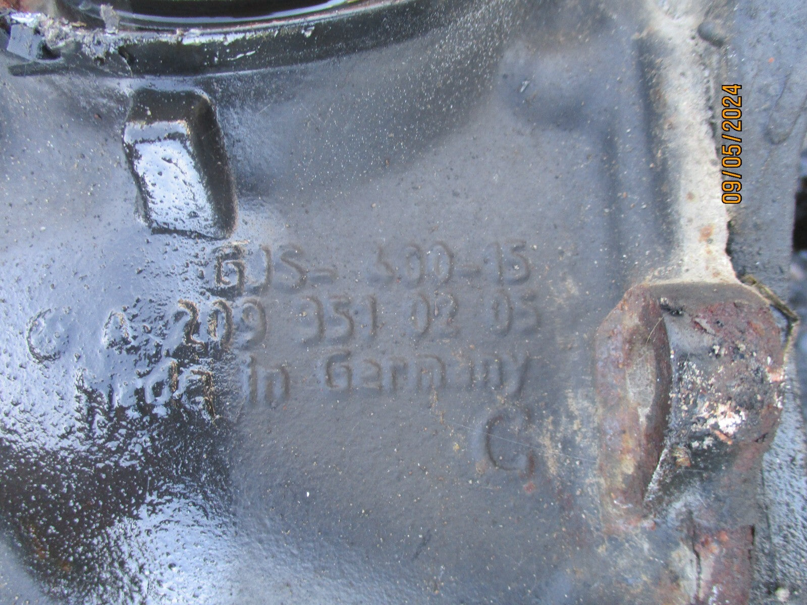 MERCEDES BENZ C CLASS W204 2014 2.1 DIESEL REAR DIFF DIFFERENTIAL A2093510205