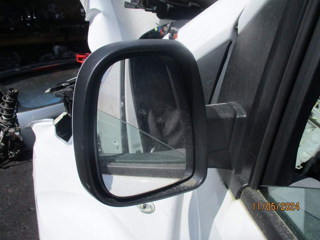 VAUXHALL VIVARO C MK3 2020 NSF PASSENGER SIDE FRONT WING MIRROR WHITE