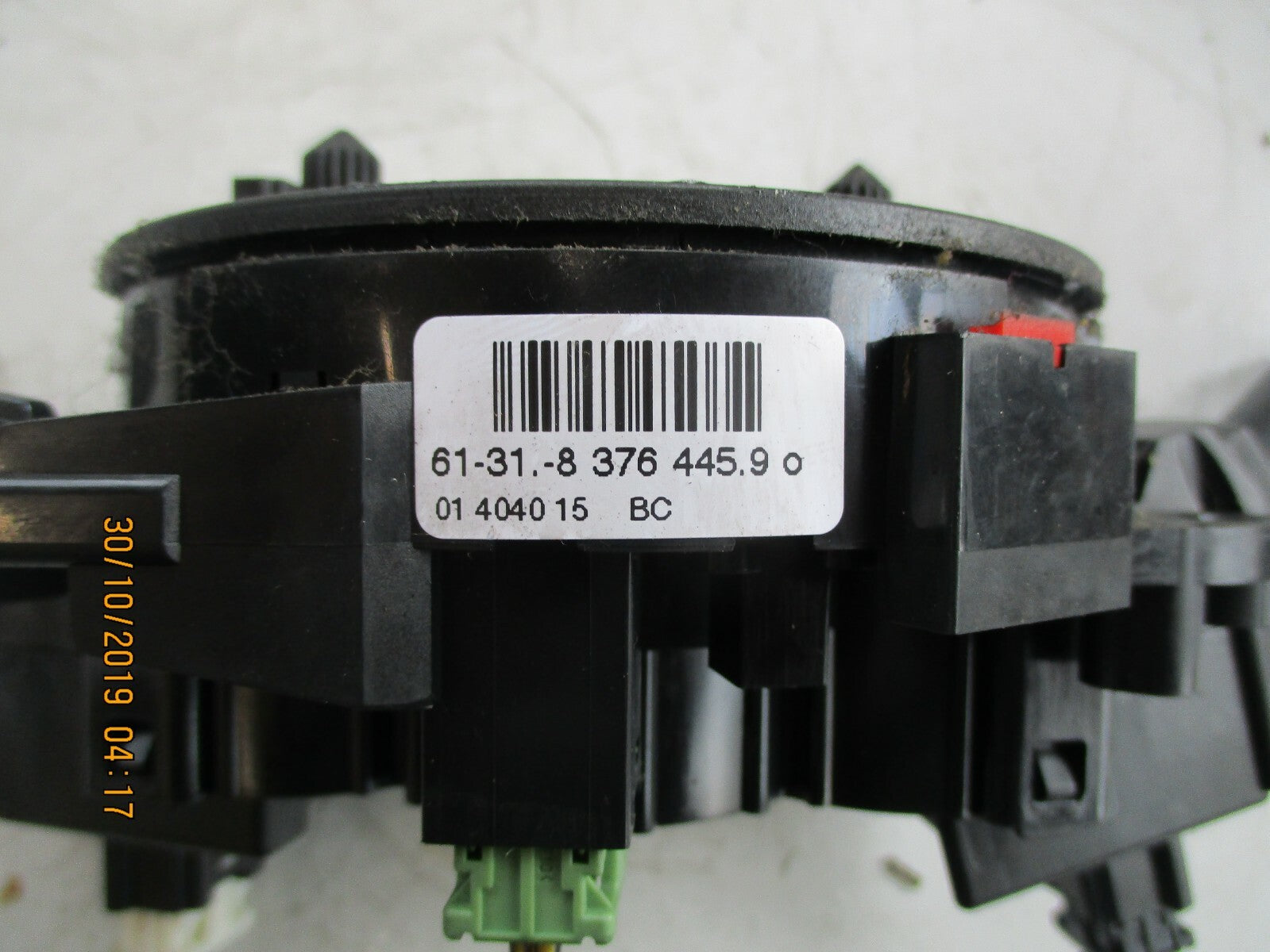 BMW 3 SERIES E46 2000 HEADLIGHT WIPER STALKS & SLIP RING 8363664 8363668 8376445