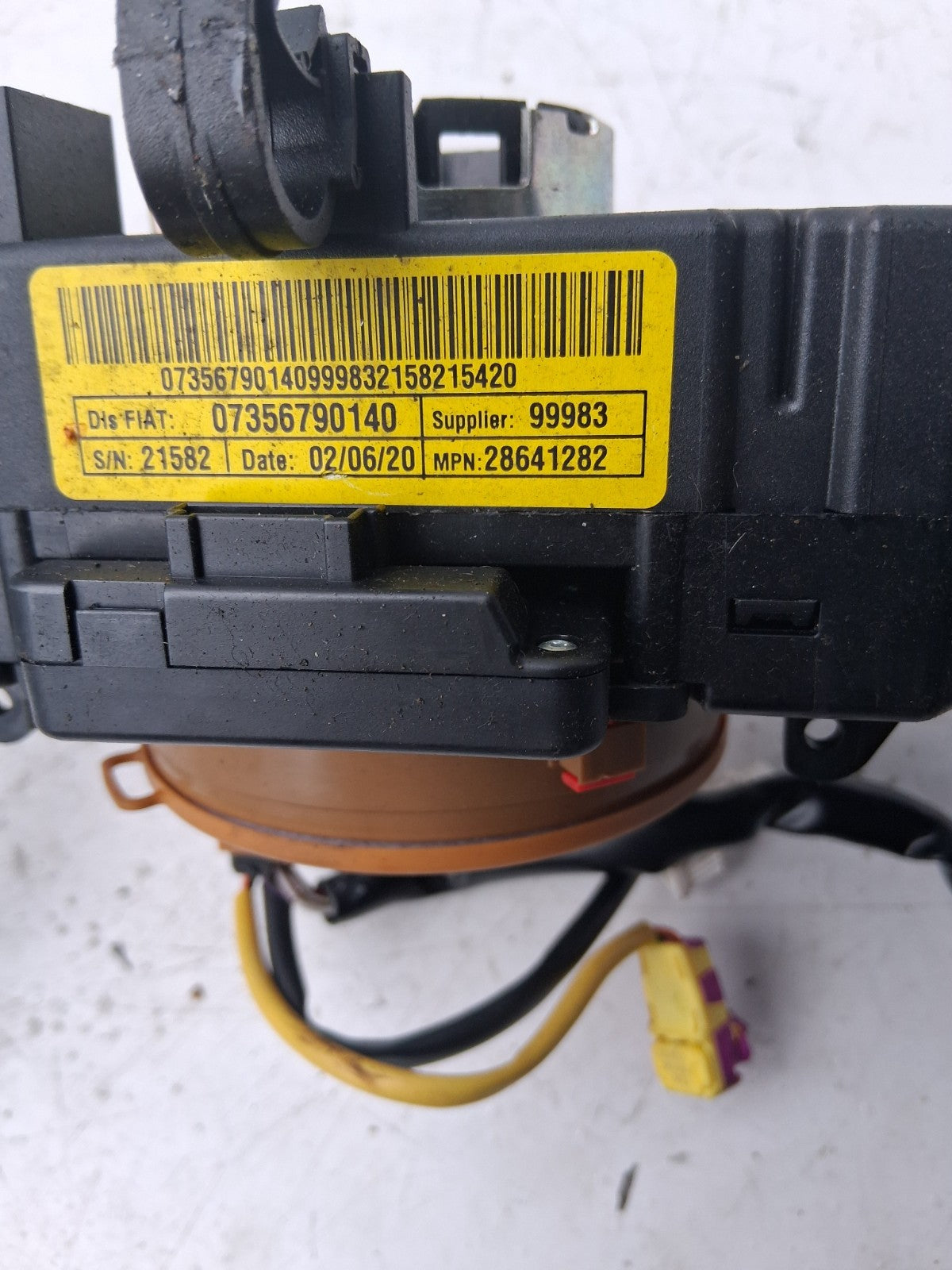 FIAT DUCATO COLUMN INDICATOR WIPER COMBINATION SWITCH STALK SQUIB 28641282