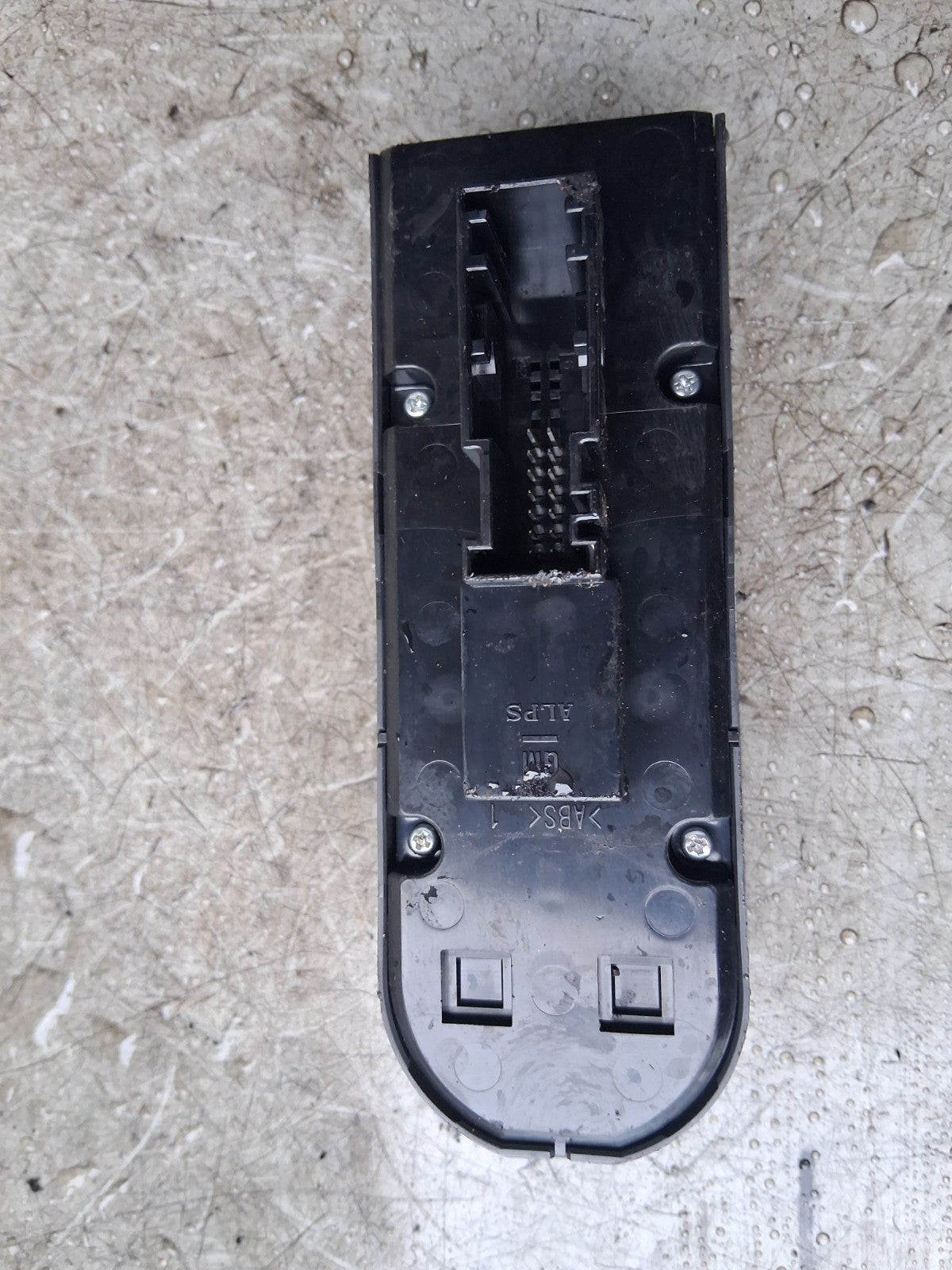 2008 VAUXHALL ZAFIRA B OSF DRIVER SIDE FRONT RIGHT WINDOW CONTROL SWITCH 1322870