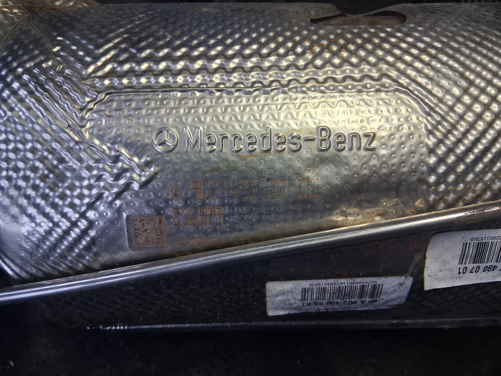 2022 MERCEDES SPRINTER W907 2.0 DIESEL DPF DIESEL PARTICULATE FILTER A9074900701