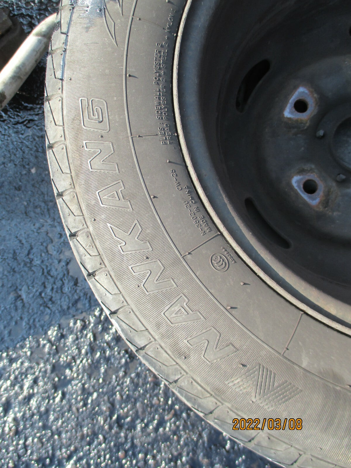 FORD TRANSIT MK7 2011 15 INCH STEEL WHEEL & TYRE 195/70R15 NANKANG