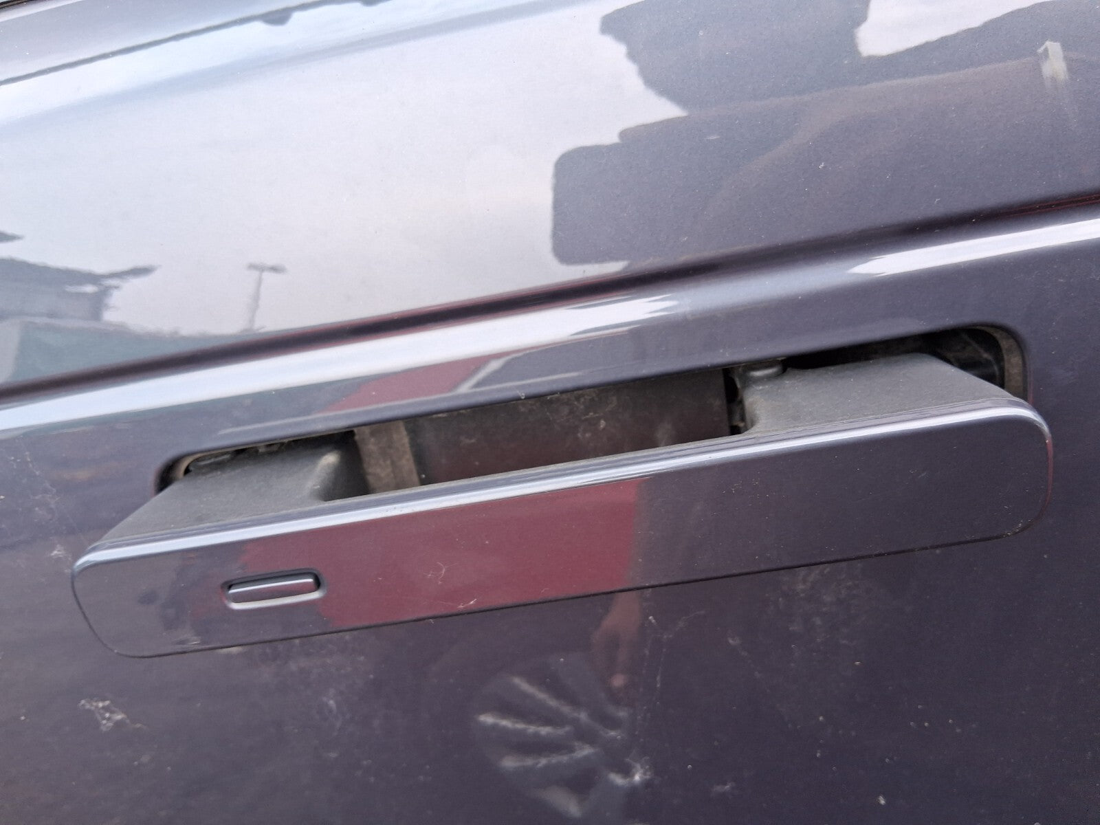 2024 RANGE ROVER VELAR P400e NSR PASSENGER REAR DOOR HANDLE VARESINE BLUE 1EH