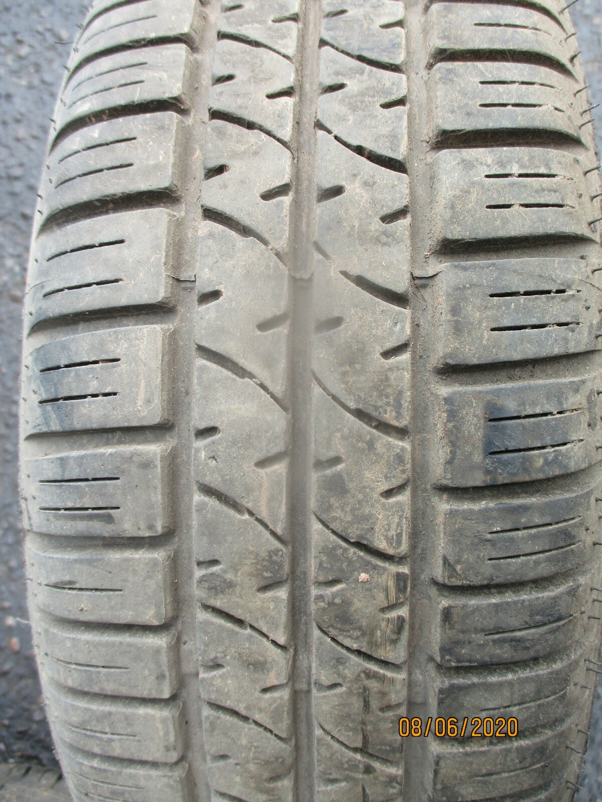 FORD FIESTA MK5 2002 SPARE STEEL WHEEL TYRE 185 55 14 4 STUD FIREHAWK SAVER