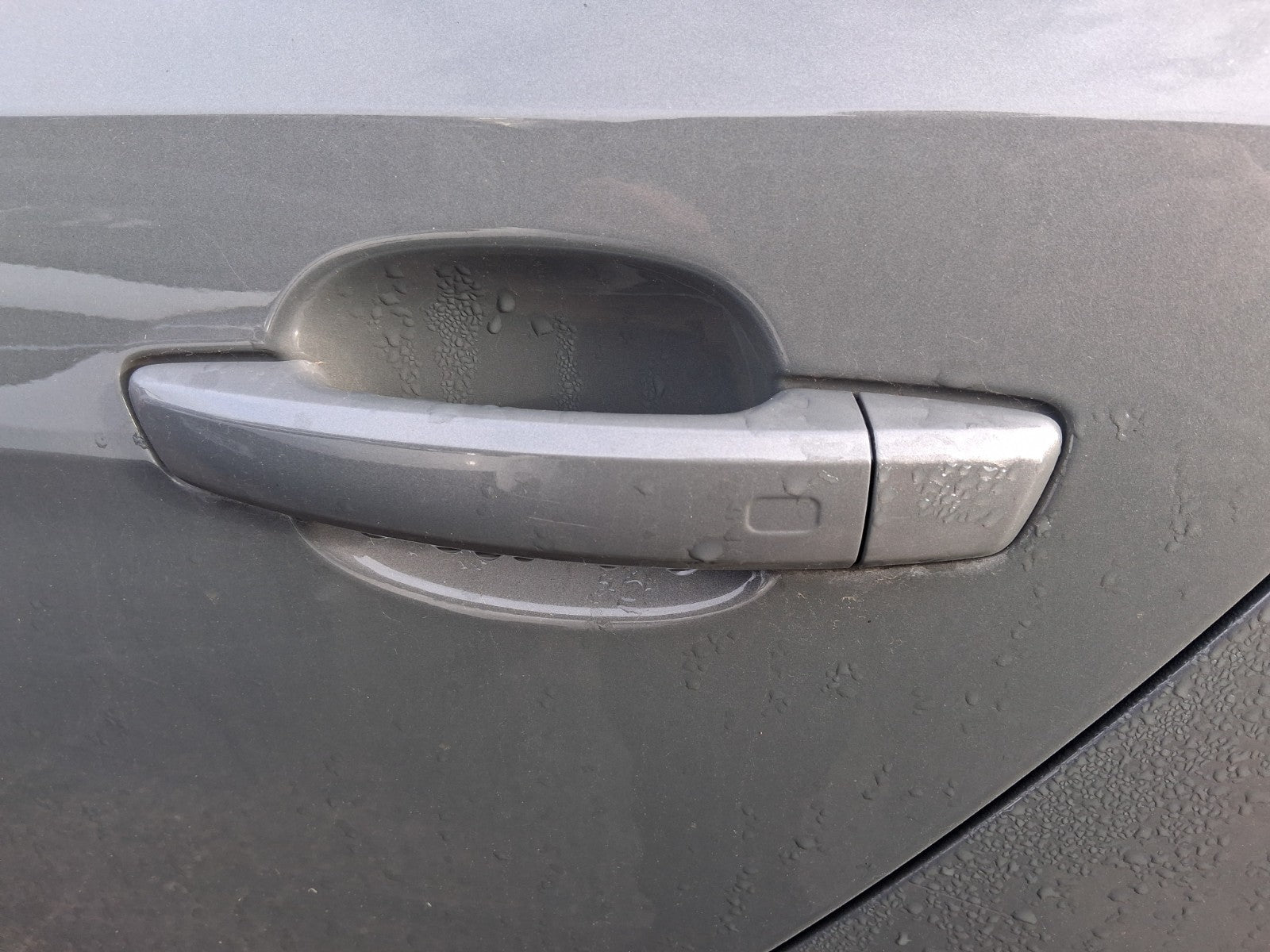 2024 AUDI A1 S LINE MK2 GB NSR PASSENGER SIDE REAR LEFT EXTERIOR DOOR HANDLE