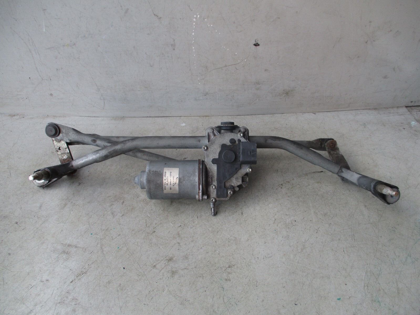 2008 JAGUAR XF X250 FRONT WINDSCREEN WIPER MOTOR LINKAGES 8X2317500BD