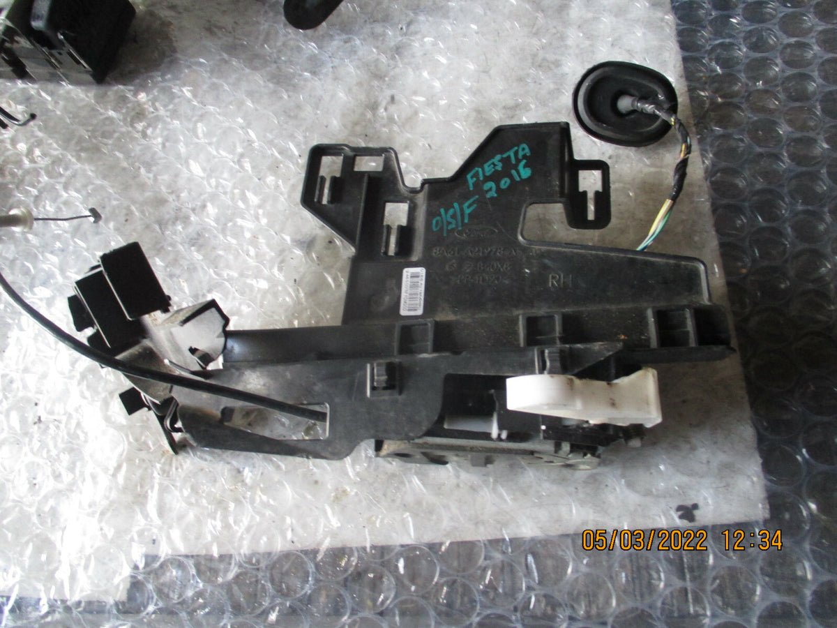 FORD FIESTA 2016 MK7 OSF FRONT DRIVER SIDE DOOR LOCK MECHANISM