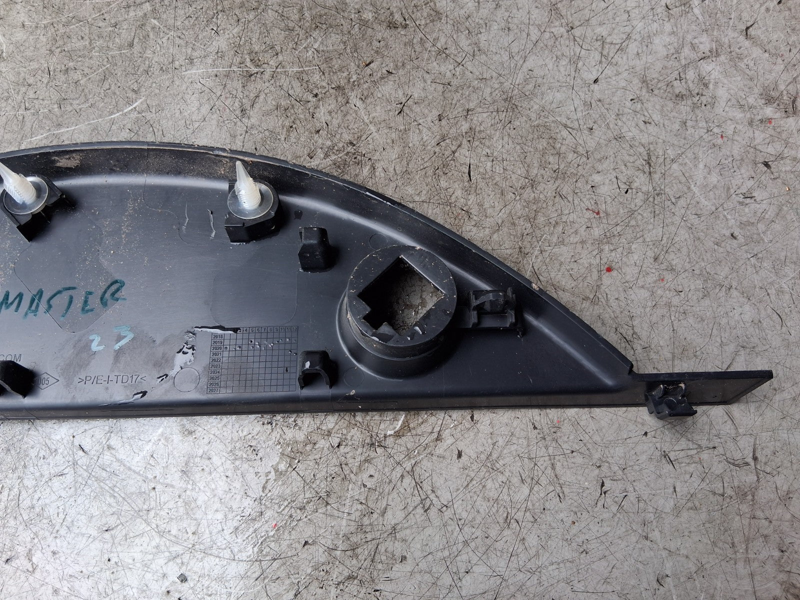 2023 RENAULT MASTER MK3 DASHBOARD COVER TRIM 689206752R