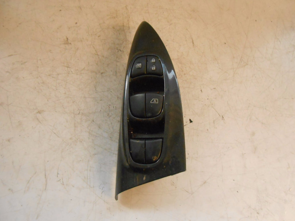 NISSAN JUKE F15 2016 OSF DRIVER FRONT WINDOW CONTROL SWITCHES BLACK 254011KK5E