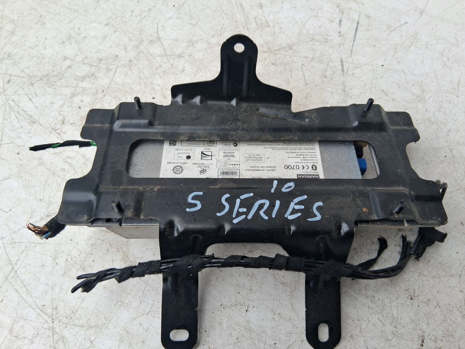 2010 BMW 5 SERIES F10 BLUETOOTH TELEMATICS CONTROL MODULE 9244189