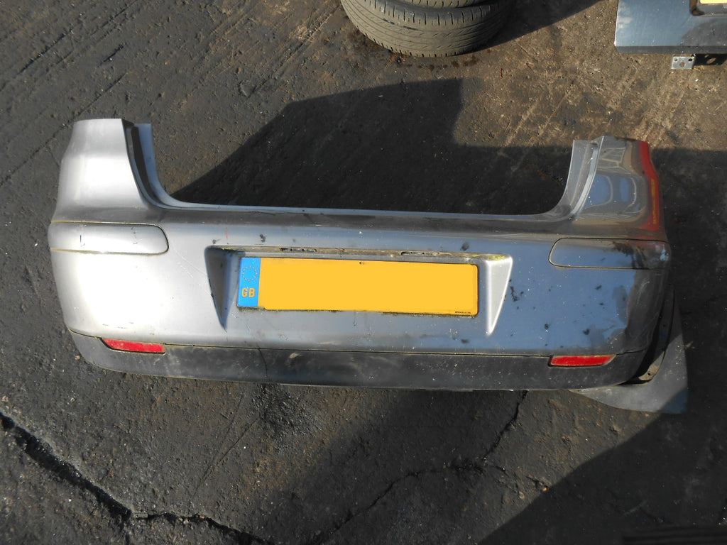 SEAT IBIZA 6L MK4 2002 COMPLETE REAR BUMPER GREY SILVER