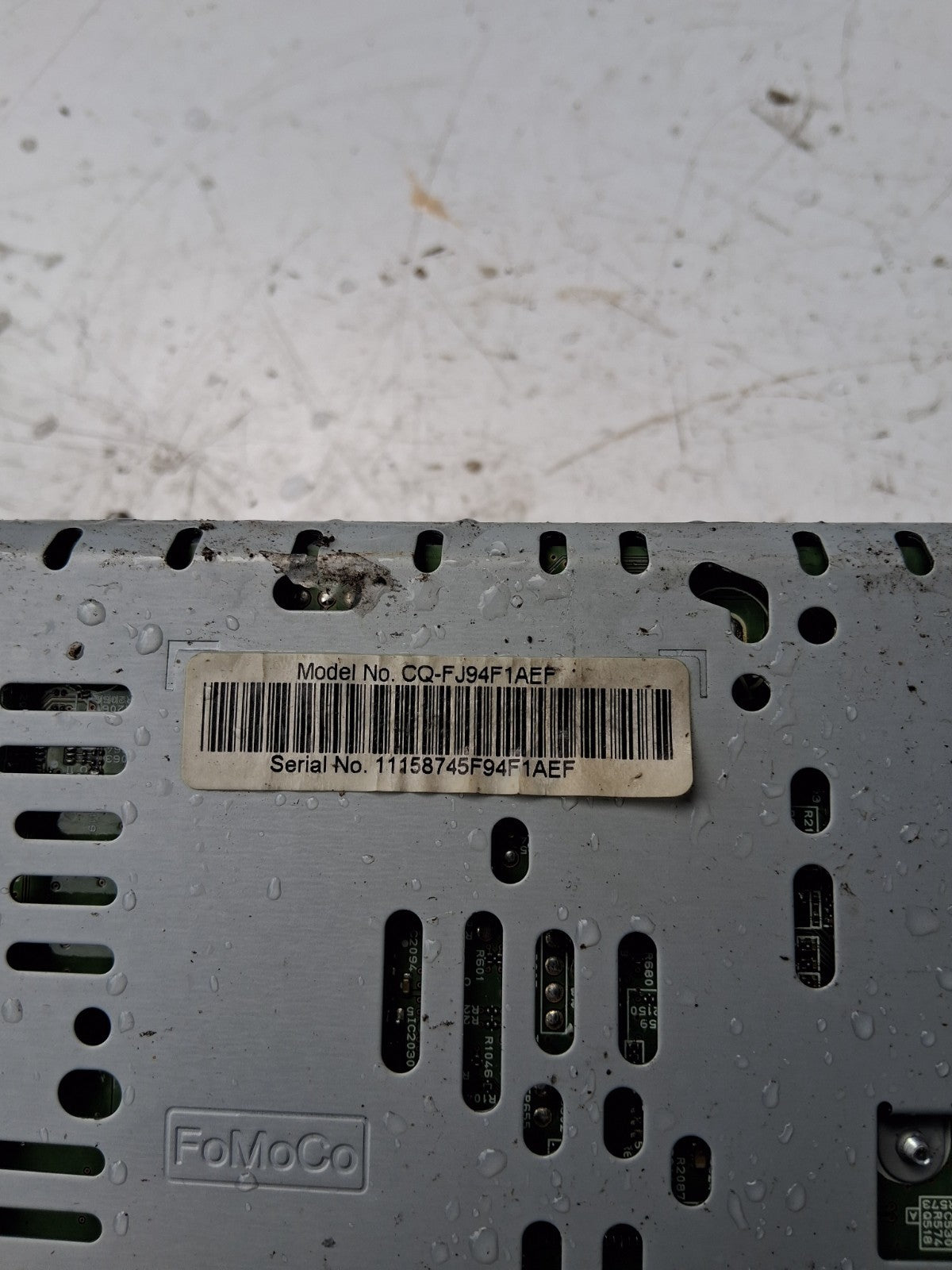2019 FORD GALAXY MK4 RADIO CD HEAD UNIT EM2T19C107CM