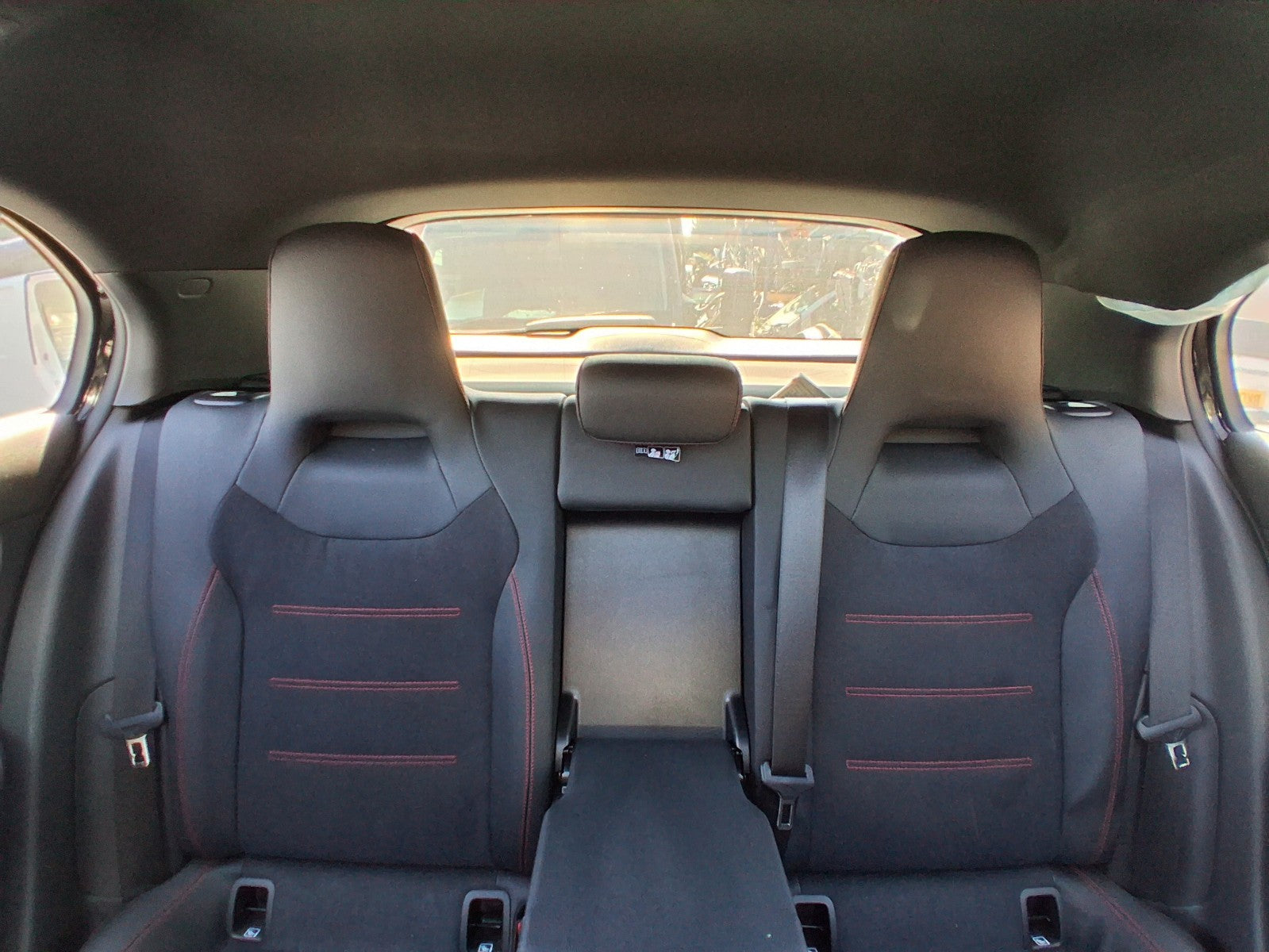 2023 MERCEDES BENZ A CLASS W177 AMG LINE HATCH REAR COMPLETE RED STITCHING