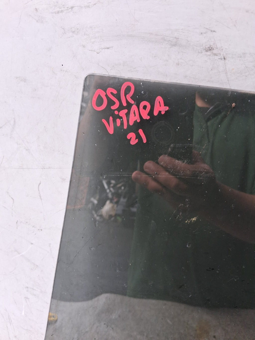 2022 SUZUKI VITARA MK4 OSR DRIVER SIDE REAR RIGHT WINDOW GLASS