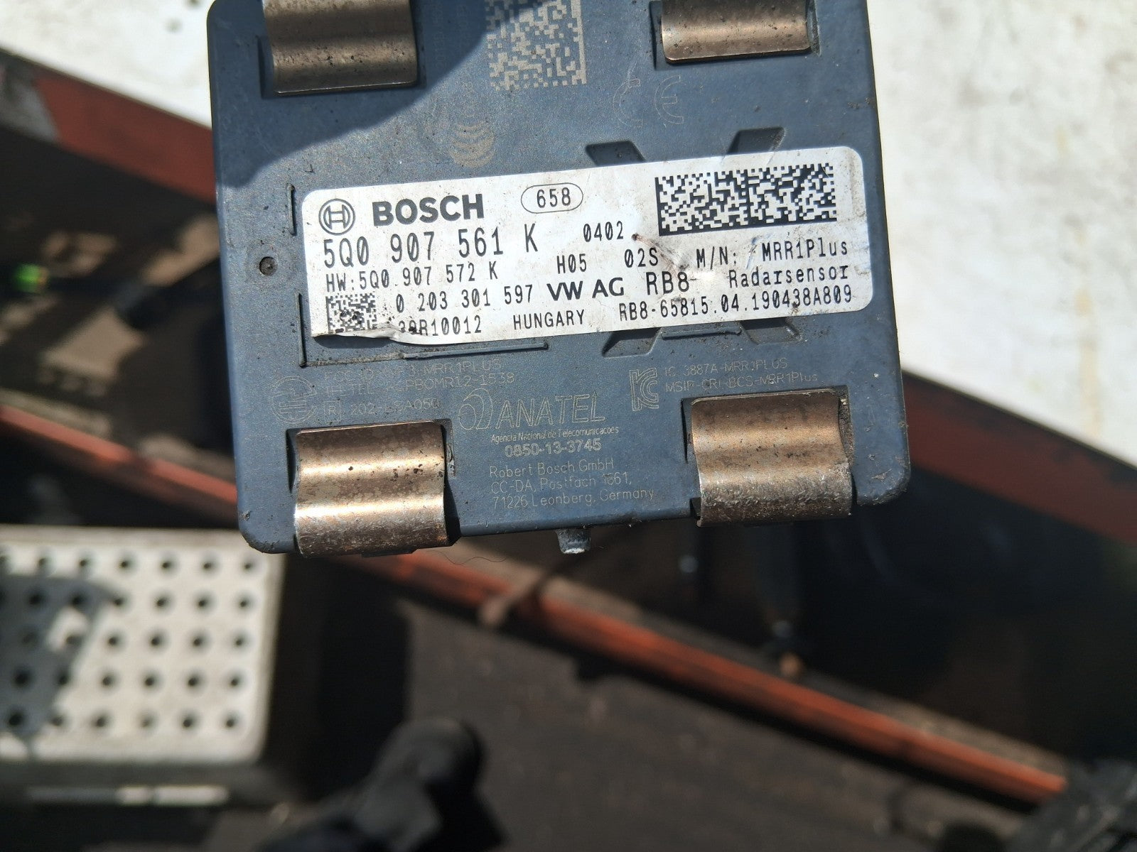 2020 SKODA FABIA MK3 FRONT DISTANCE CONTROL RADAR 5Q0907561K