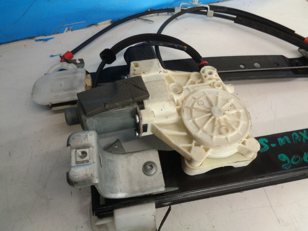 FORD S-MAX 2008 OSR DRIVER SIDE REAR DOOR WINDOW MOTOR AND REGULATOR