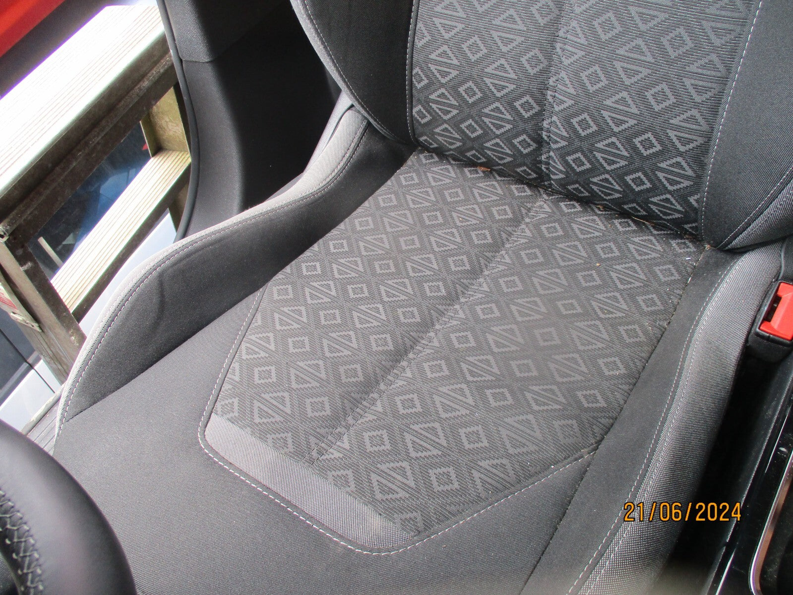 VAUXHALL MOKKA B MK2 2022 OSF DRIVER SIDE FRONT COMPLETE SEAT FABRIC