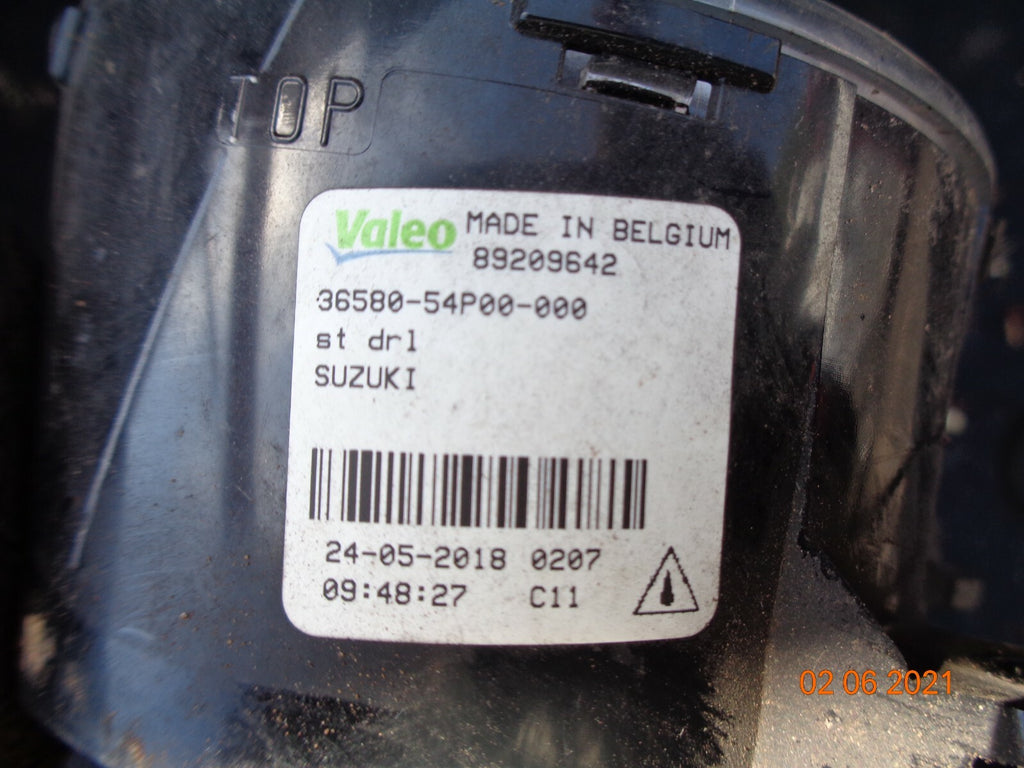 SUZUKI IGNIS 2018 DRIVER PASSENGER SIDE FRONT FOG LIGHT  36580-54P00-000