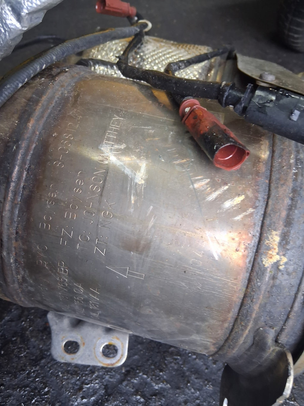 2017 AUDI A6 C7 2.0 DIESEL DPF CATALYTIC CONVERTER 04L131765BP