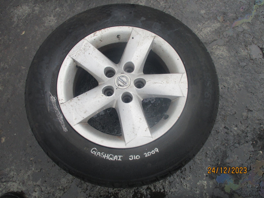 NISSAN QASHQAI J10 2009 16 INCH ALLOY WHEEL WITH TYRE 215/65R16