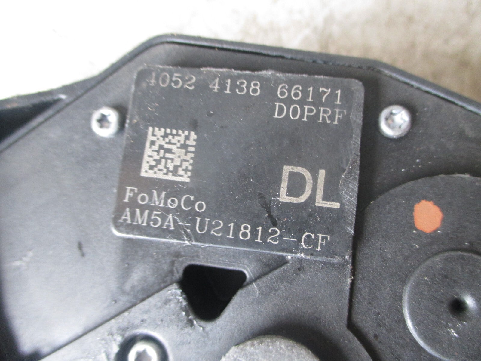 FORD FIESTA MK7 2017 FRONT RIGHT OSF DRIVER SIDE DOOR LOCK AM5AU21812CF