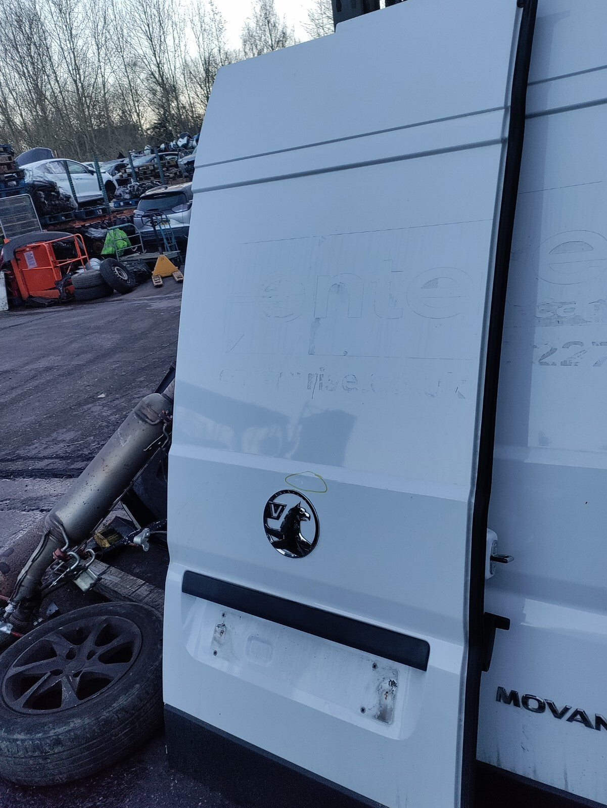 2023 VAUXHALL MOVANO C MK3 NSR PASSENGER SIDE REAR DOOR WHITE
