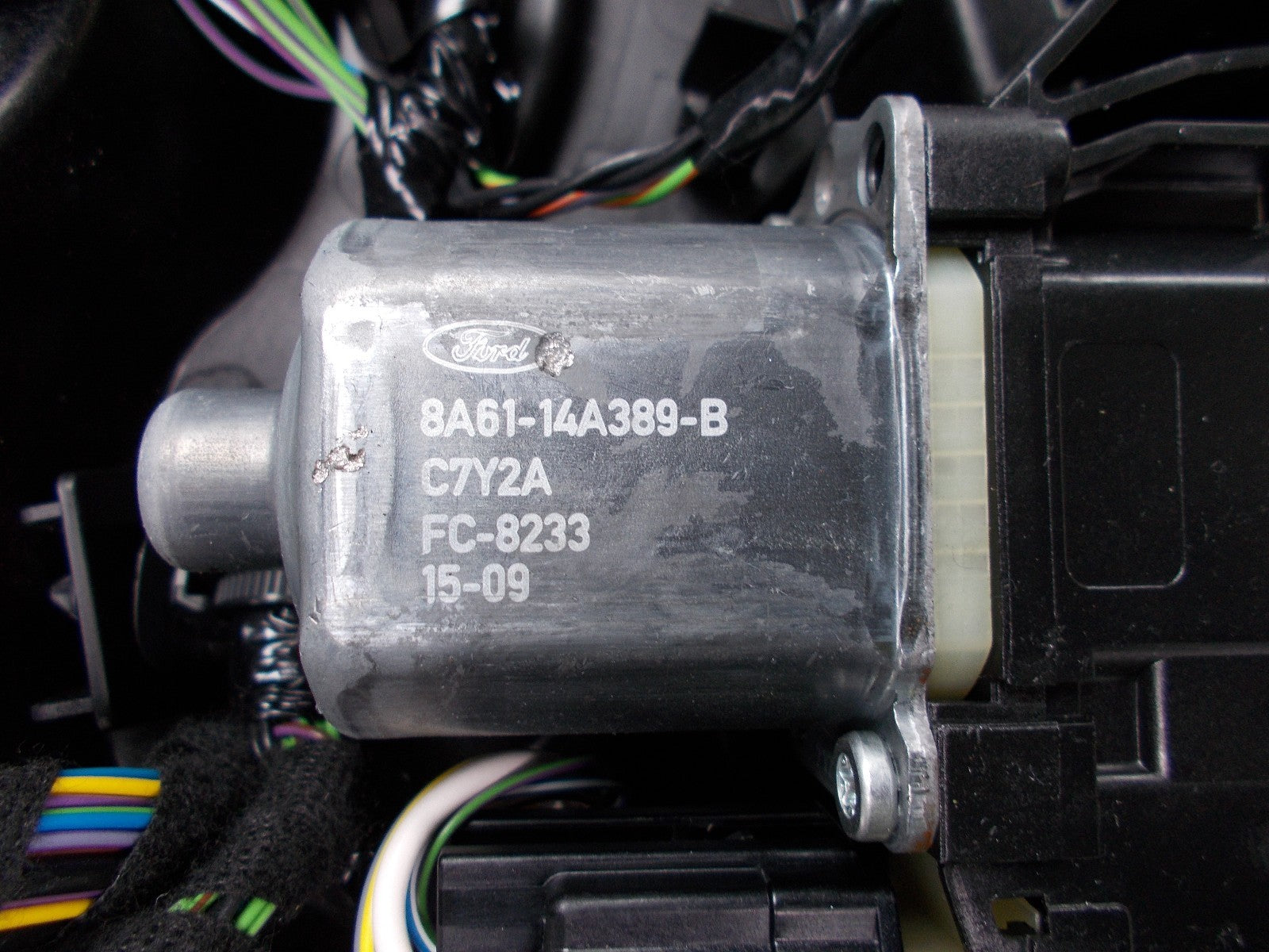 FORD FIESTA MK7 7.5 NSF PASSENGER SIDE FRONT WINDOW REGULATOR MOTOR 8A61B23201CN