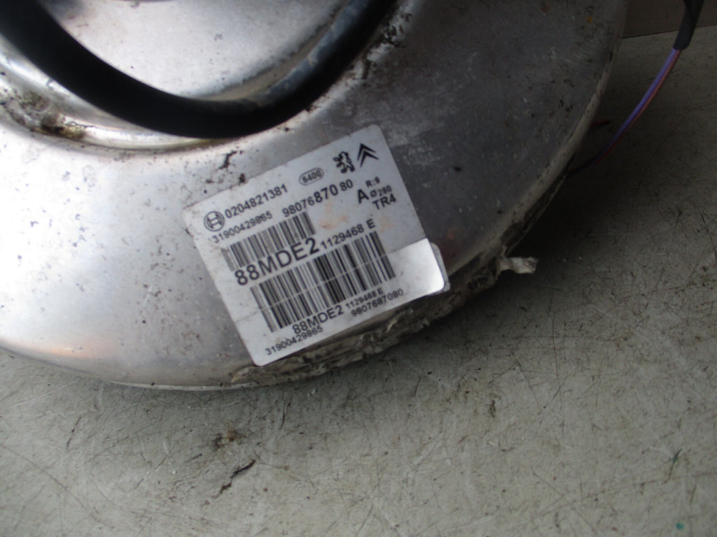 2019 VAUXHALL GRANDLAND X 1.2 PETROL BRAKE SERVO & MASTER CYLINDER 9807687080