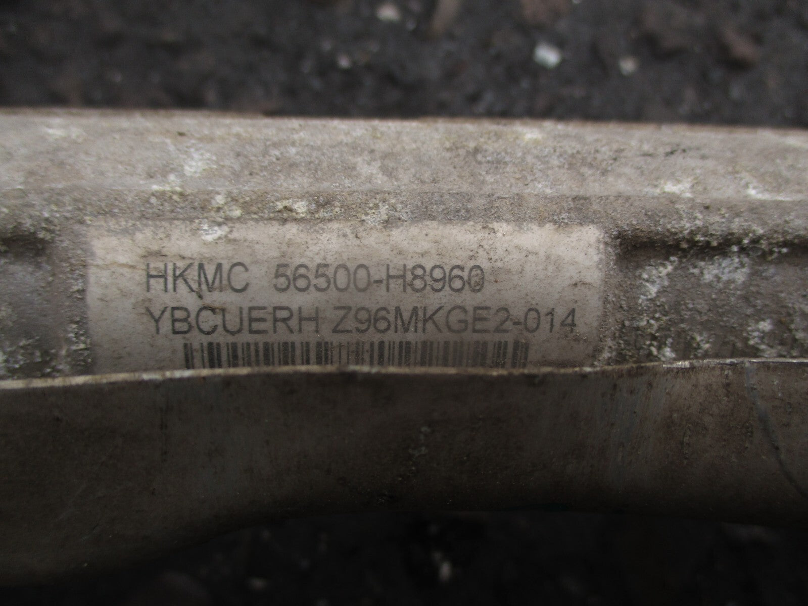 2018 KIA STONIC 1.0 PETROL POWER STEERING RACK 56500H8960