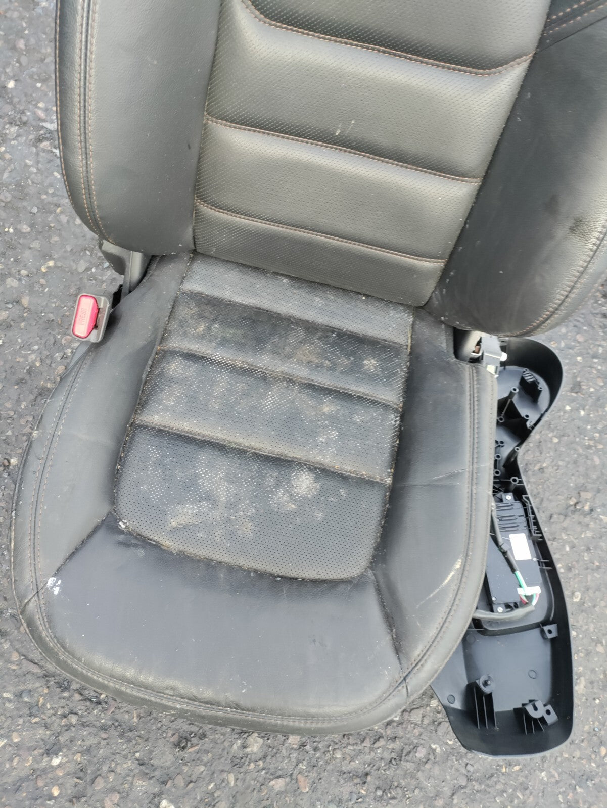 2021 MAZDA CX5 CX-5 MK2 NSF PASSENGER SIDE ELECTRIC LEATHER SEAT