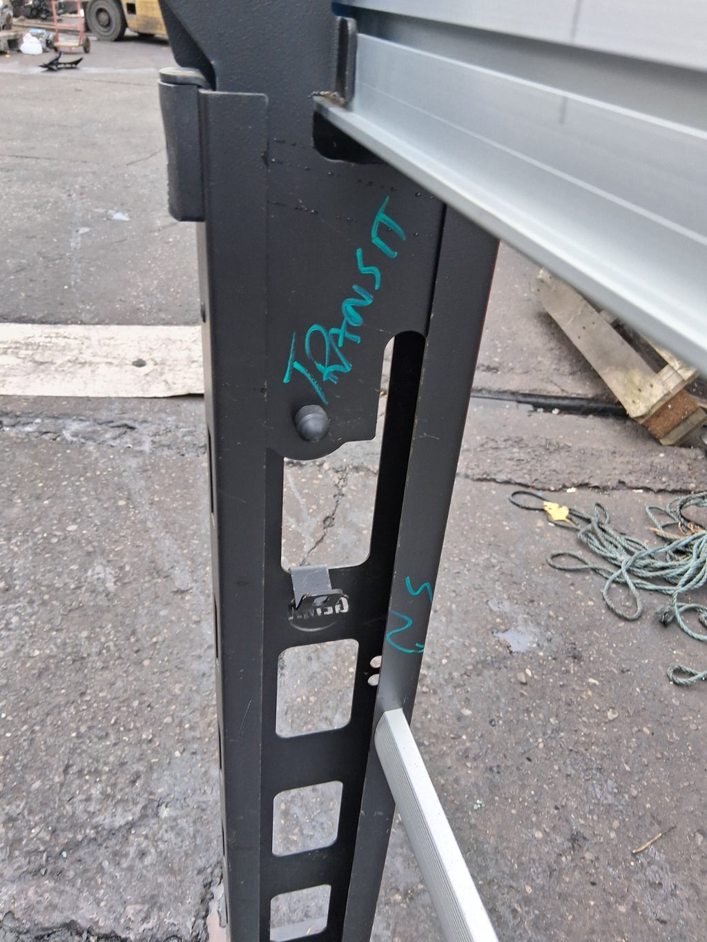 2021 FORD TRANSIT MK8 350 AMAZON COURIER GEMA SHELF RACKING SET UP SLIDING DOOR