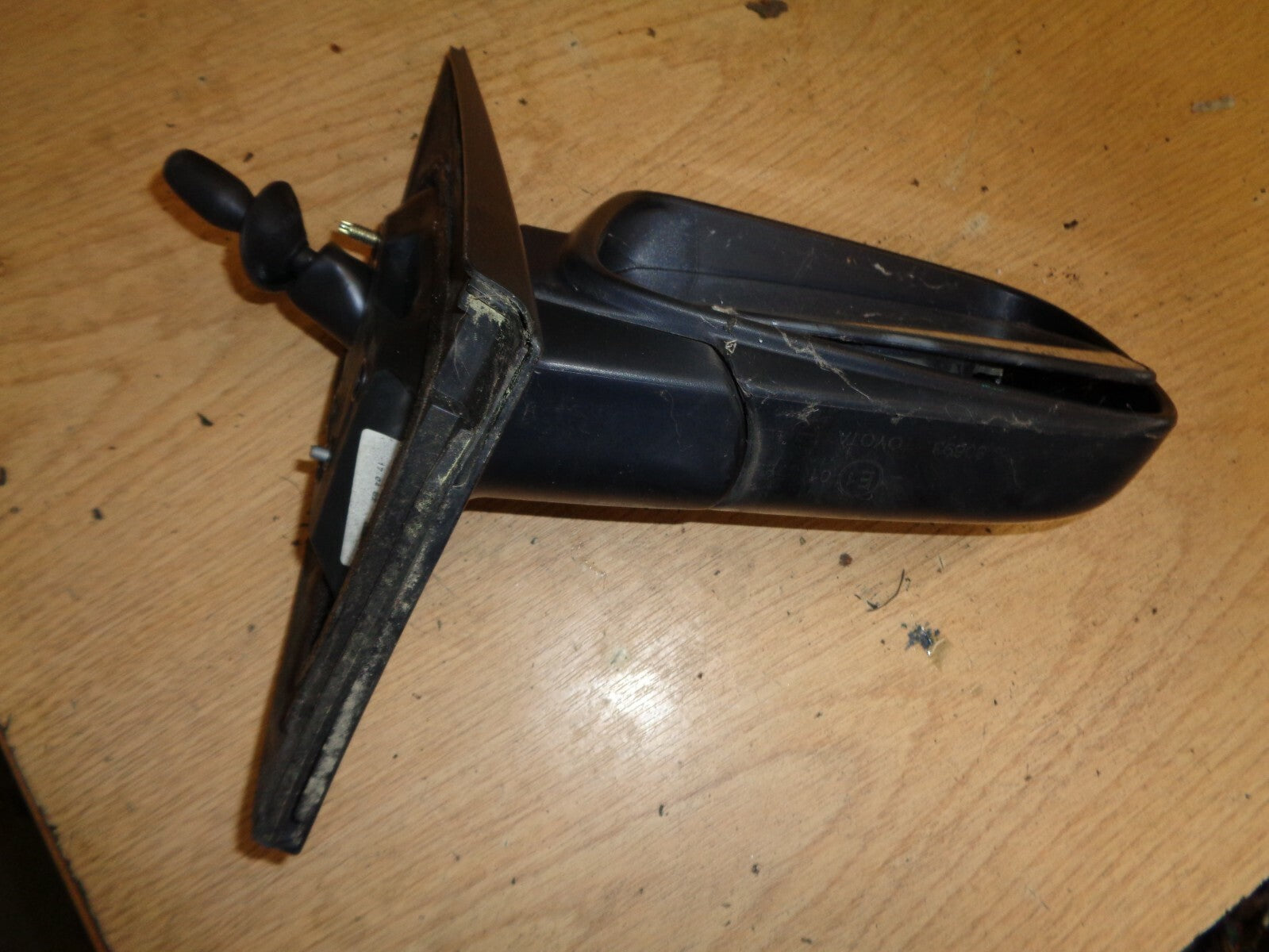 TOYOTA YARIS MK1 2002 O/S DRIVER SIDE RIGHT WING DOOR MIRROR 879100D02000