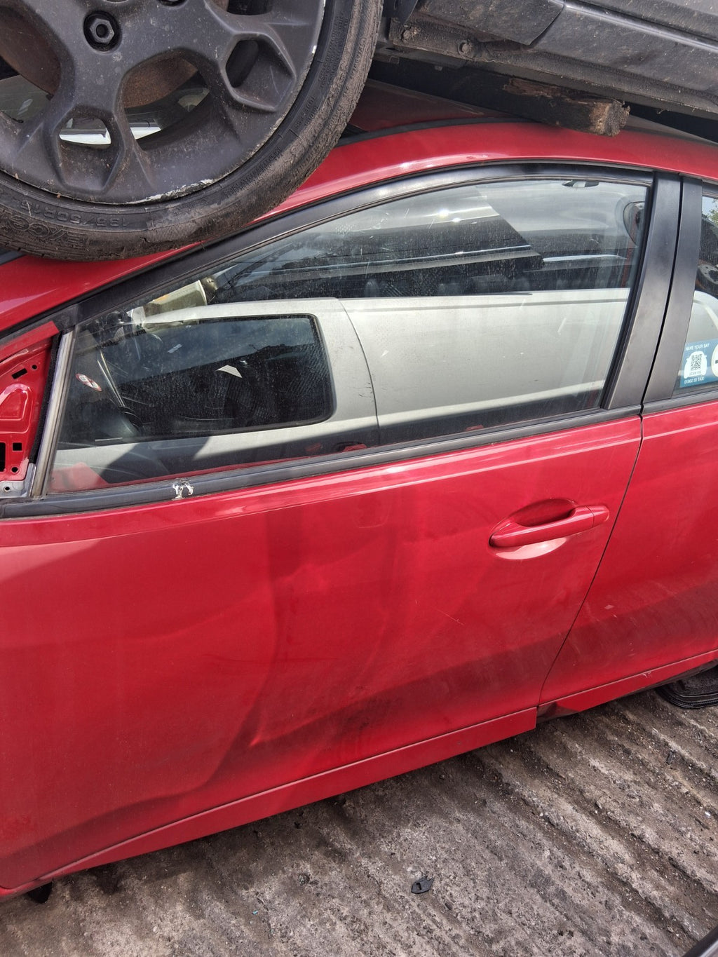 2016 HONDA CIVIC MK9 FACELIFT HATCHBACK NSF PASSENGER FRONT LEFT WINDOW GLASS