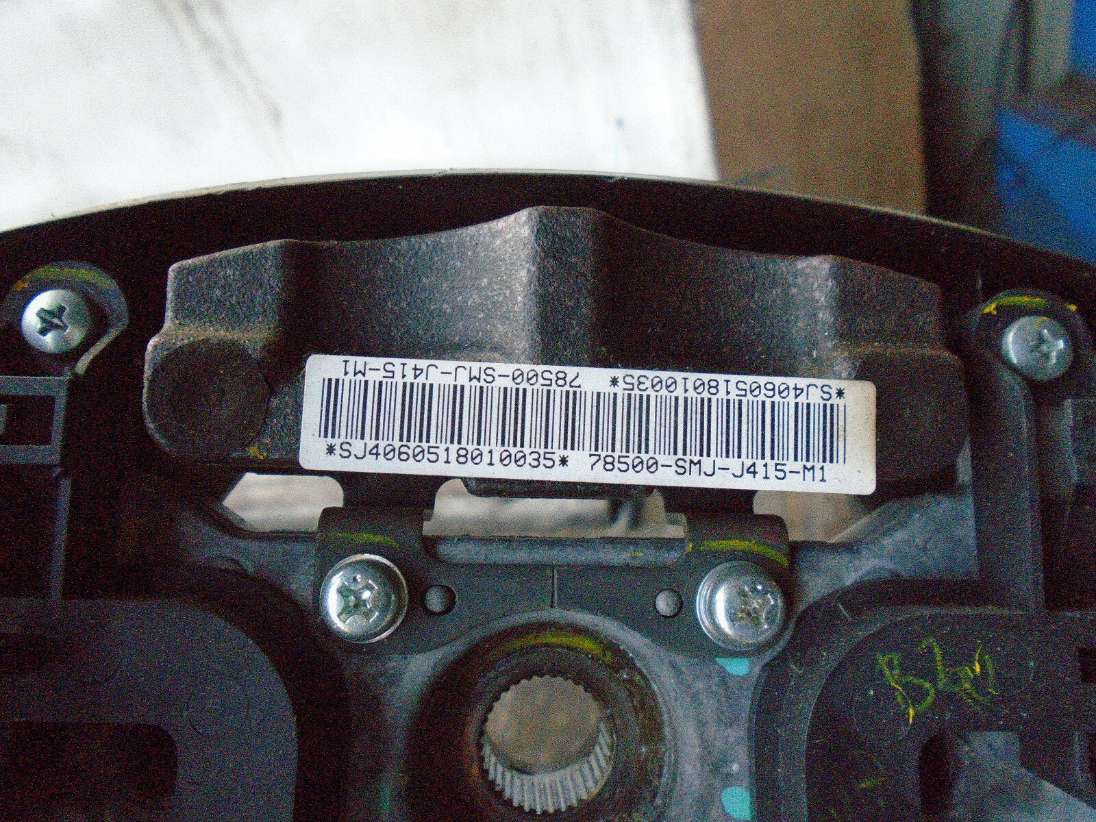 HONDA CIVIC MK8 2006 3 SPOKE MULTIFUNCTION STEERING WHEEL 78500SMJJ415M1