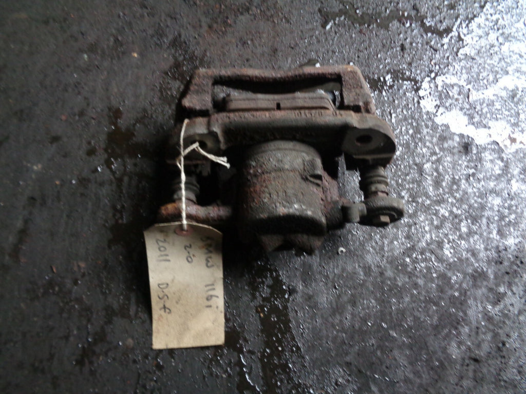 BMW 1 SERIES 116I 2.0 2011 OSF DRIVER SIDE FRONT BRAKE CALIPER ASSEMBLY UNIT