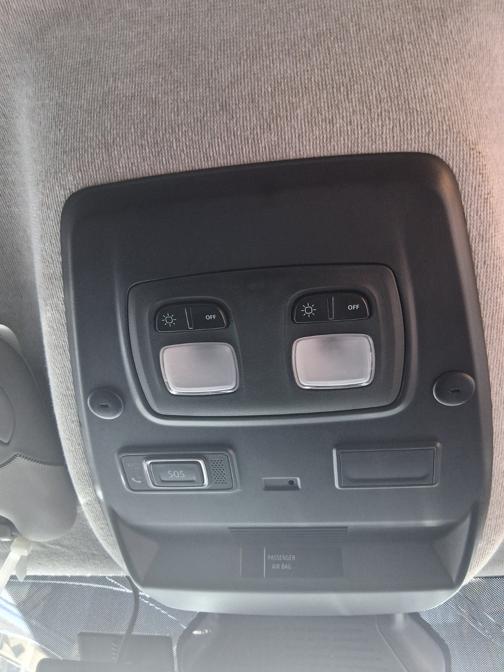 2025 RENAULT TRAFIC X82 MK3 FRONT INTERIOR ROOF READING COURTESY LIGHT