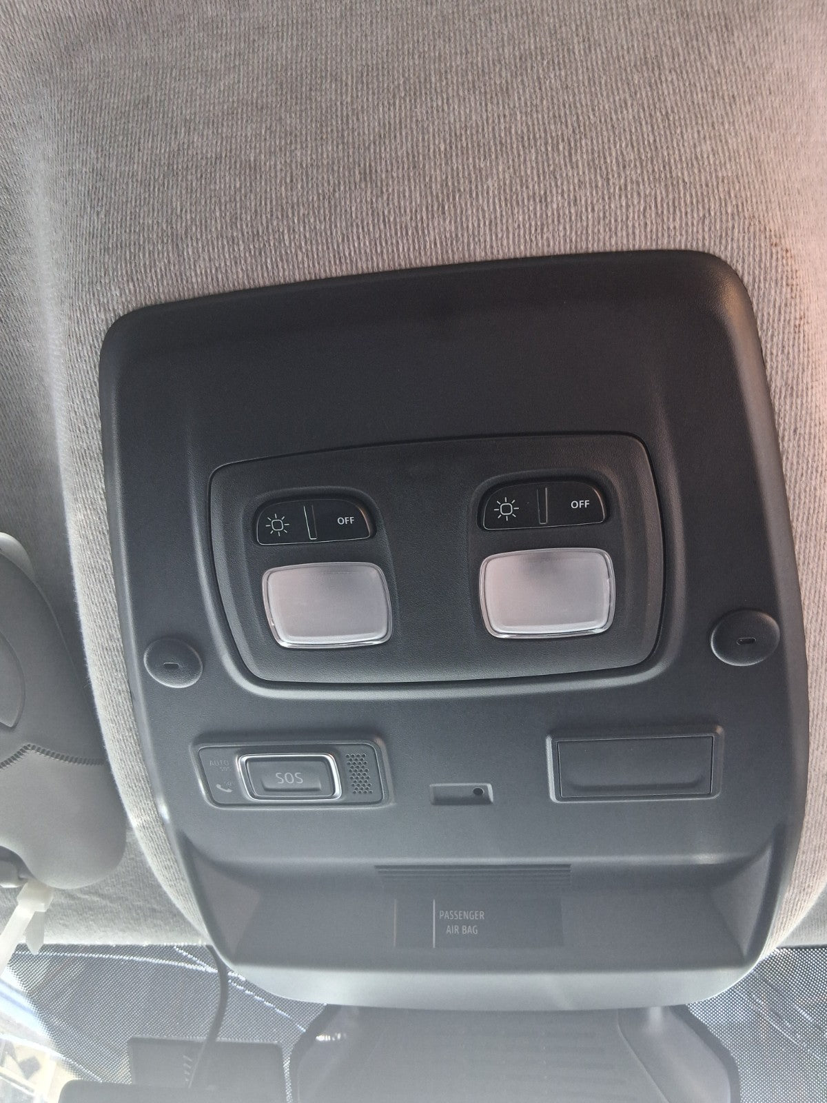 2025 RENAULT TRAFIC X82 MK3 FRONT INTERIOR ROOF READING COURTESY LIGHT