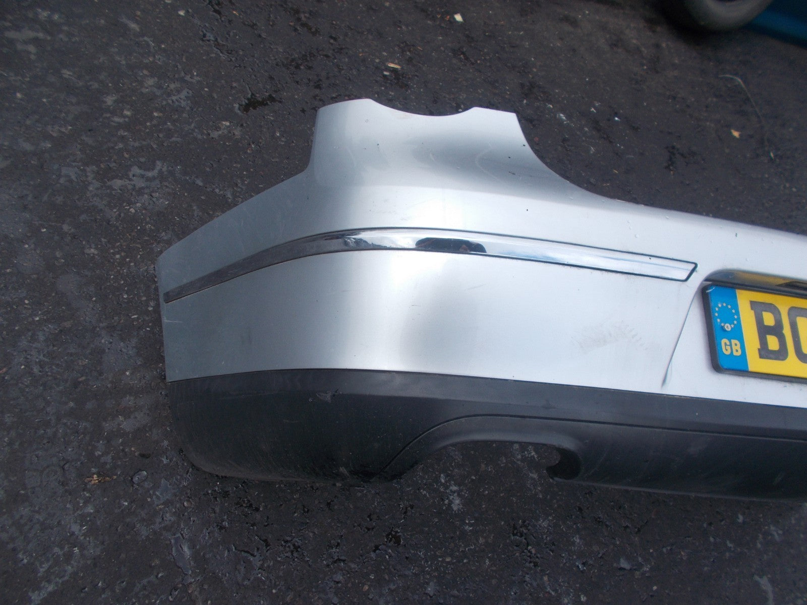 VW VOLKSWAGEN PASSAT B6 REAR BUMPER SILVER