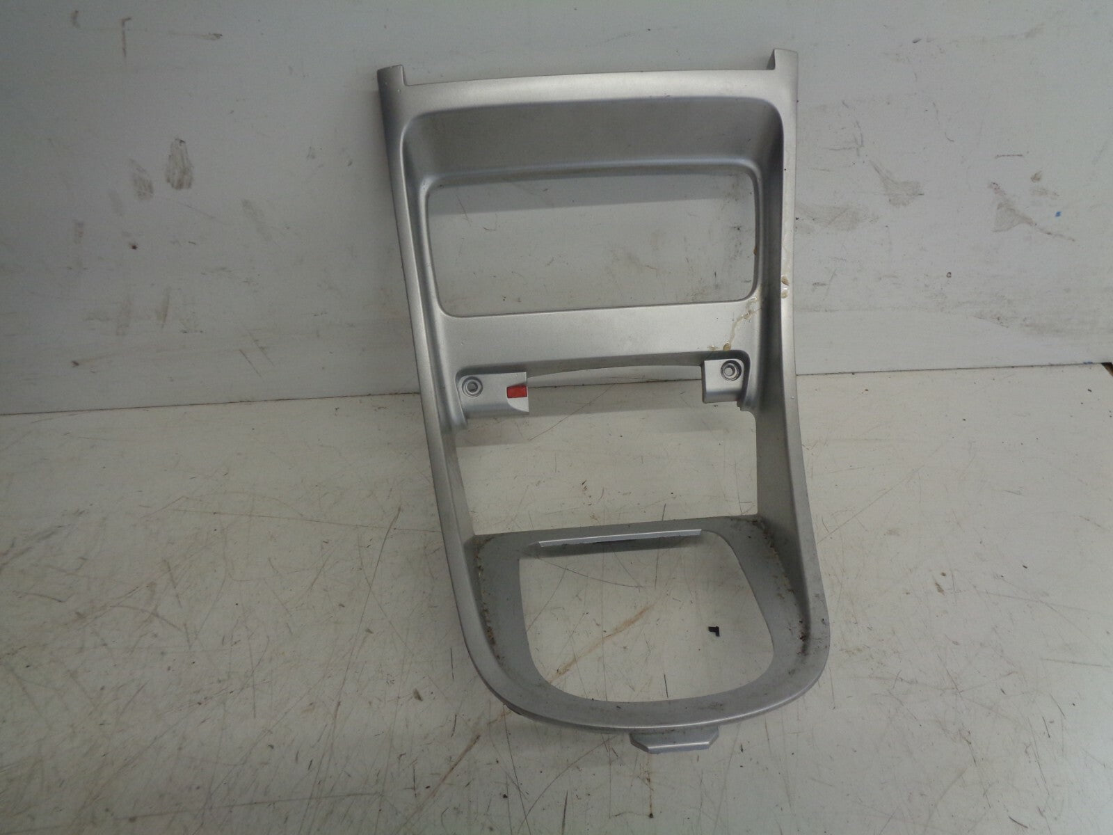 PEUGEOT 207 DASH & GEAR STICK SURROUND TRIM SILVER 9651943877