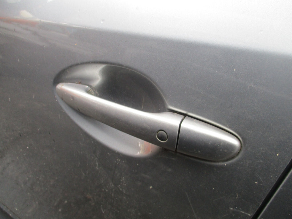 2013 MAZDA CX 5 MK1 NSF PASSENGER SIDE FRONT EXTERIOR DOOR HANDLE SILVER P38