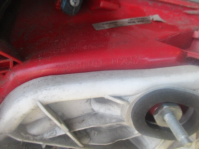 2014 VAUXHALL MERIVA NSR PASSENGER SIDE REAR INNER TAIL LIGHT 21630101