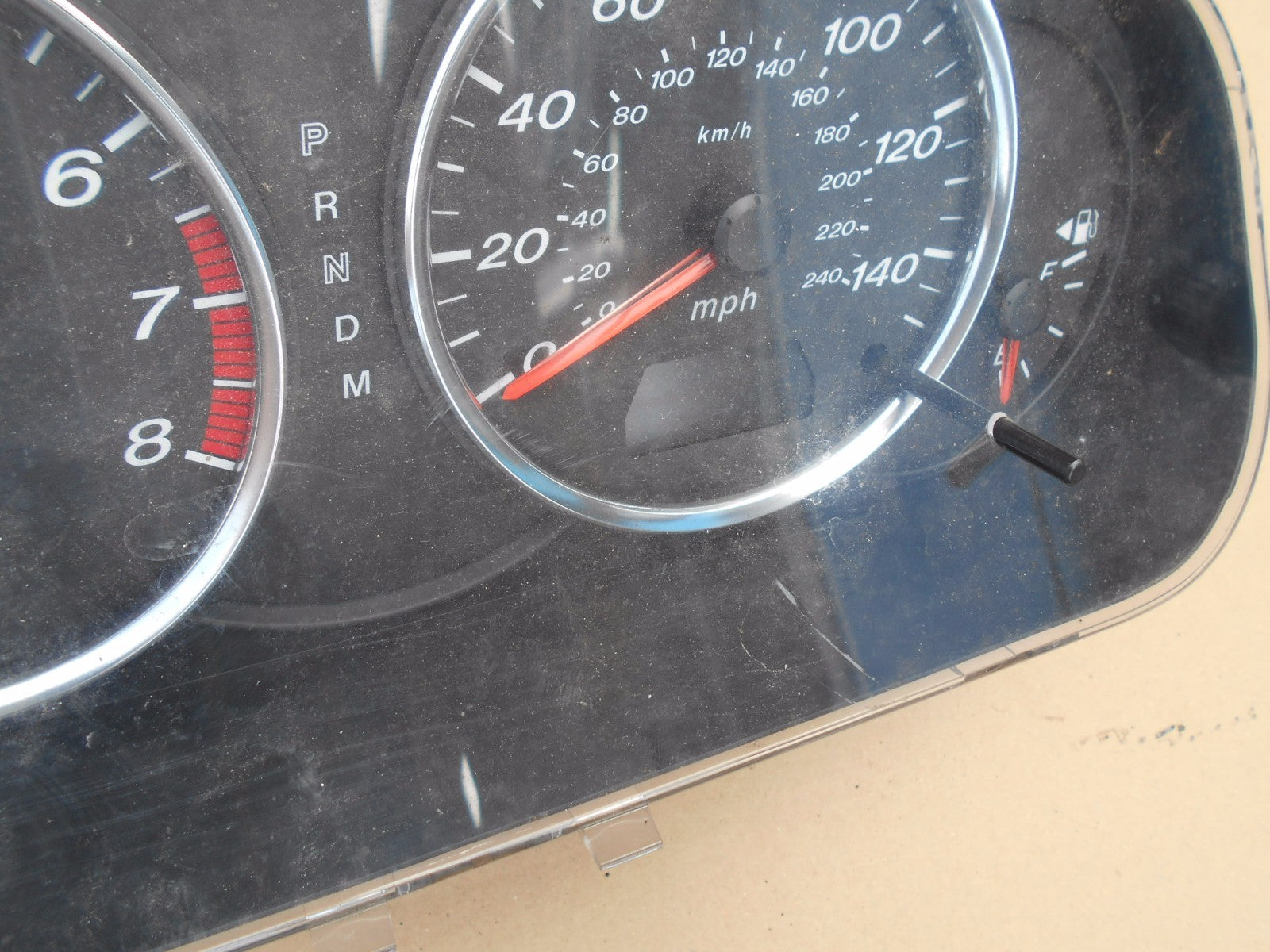 MAZDA 6 GG 2003 2.3 PETROL AUTOMATIC AUTO CLOCKS SPEEDO CLUSTER JU GJ7K A