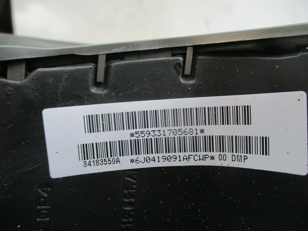 SEAT IBIZA 6J MK5 2013 3 SPOKE STEERING WHEEL PLASTIC SILVER TRIM 6J0419091AFCWP