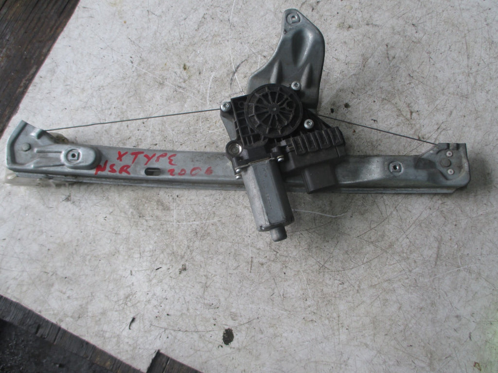 JAGUAR X TYPE 2006 NSR PASSENGER SIDE REAR WINDOW WINDON MOTOR