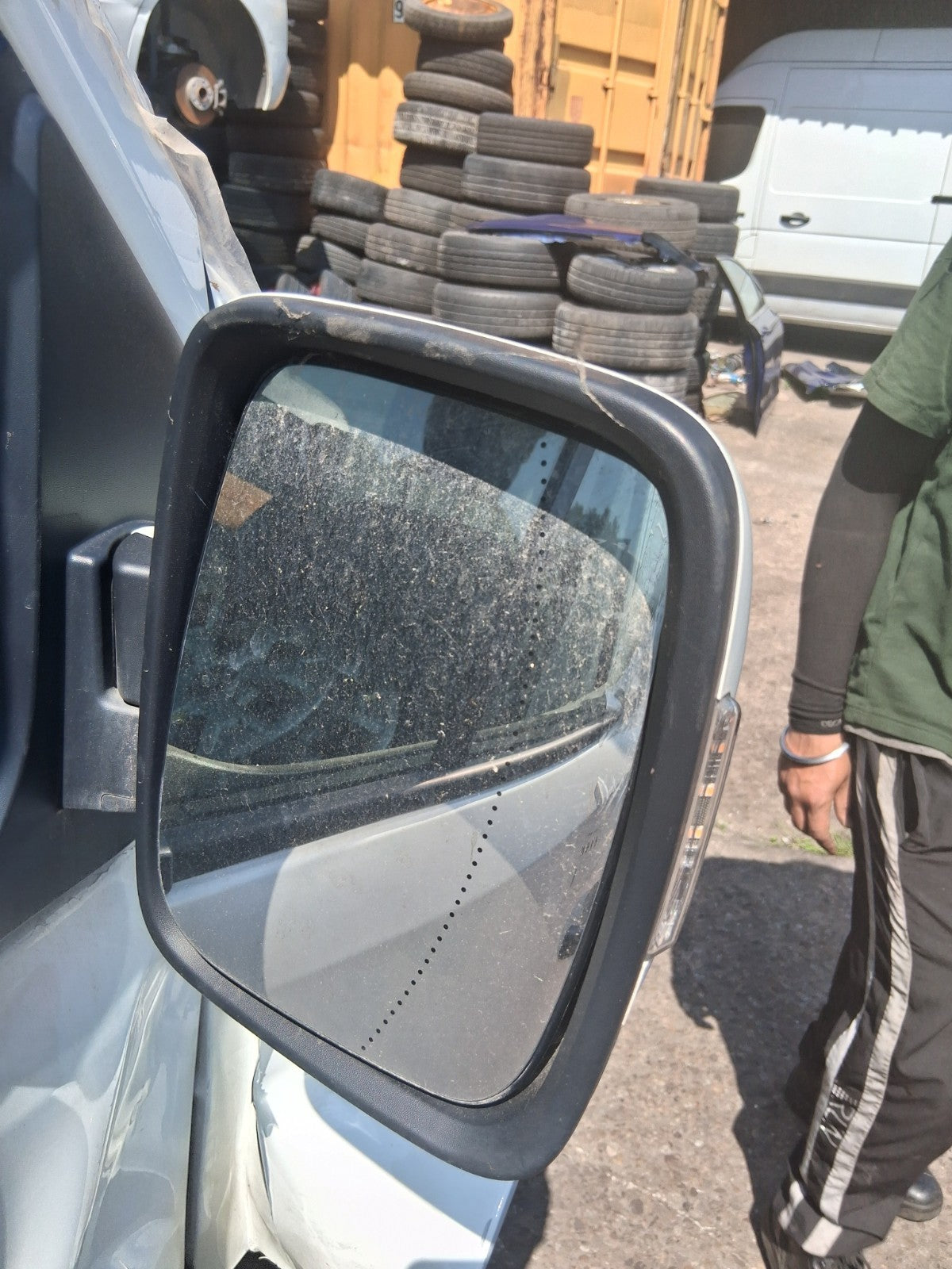 2025 RENAULT TRAFIC X82 MK3 OSF DRIVER SIDE FRONT RIGHT WING MIRROR WHITE