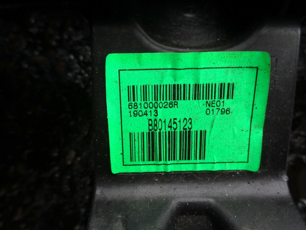 RENAULT MEGANE 2012 MK3 1.6 DCI DASHBOARD WITH AIRBAG 681000026R