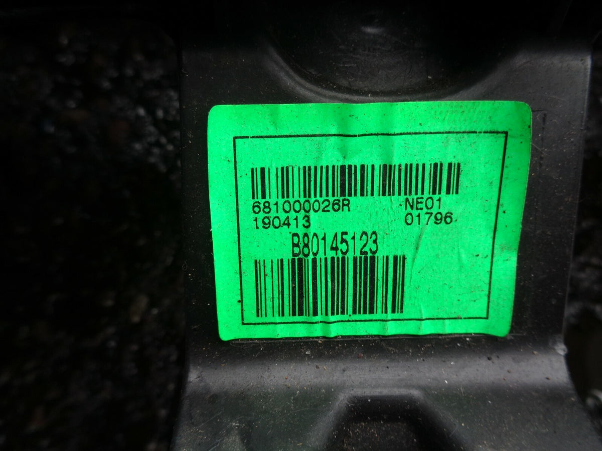 RENAULT MEGANE 2012 MK3 1.6 DCI DASHBOARD WITH AIRBAG 681000026R