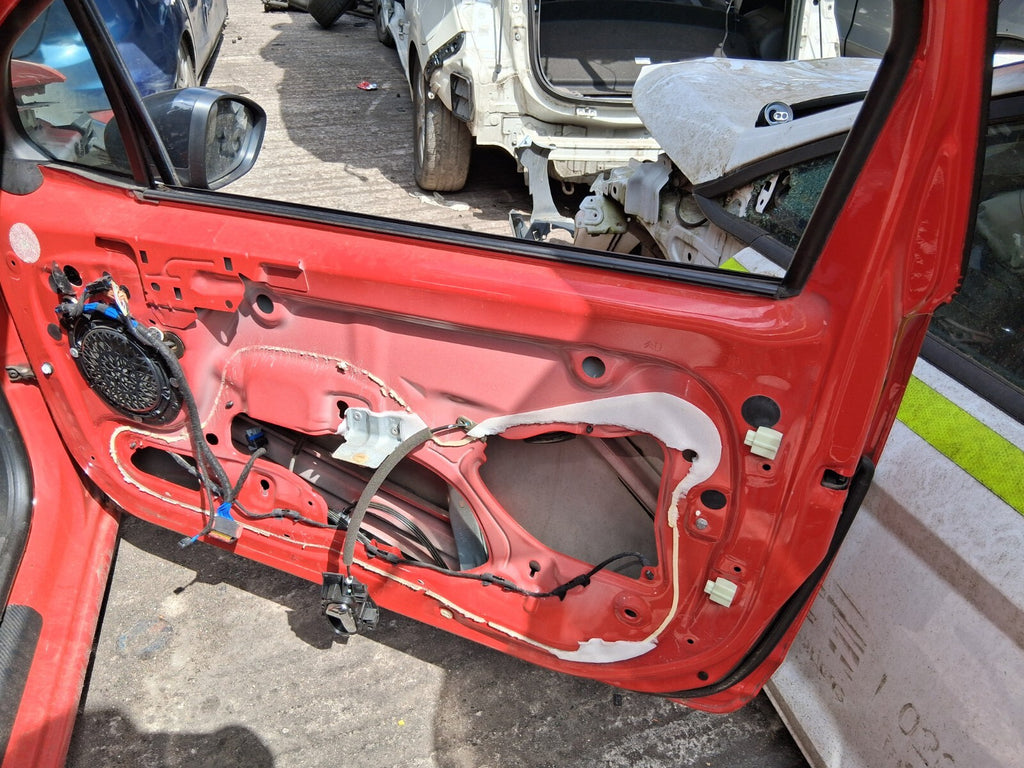 2012 CITROEN DS3 3 DOOR OS DRIVER SIDE FRONT RIGHT BARE DOOR KKN EXY ROUGE ADEN