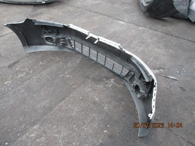 VW VOLKSWAGEN GOLF S 2011 FRONT BUMPER SILVER